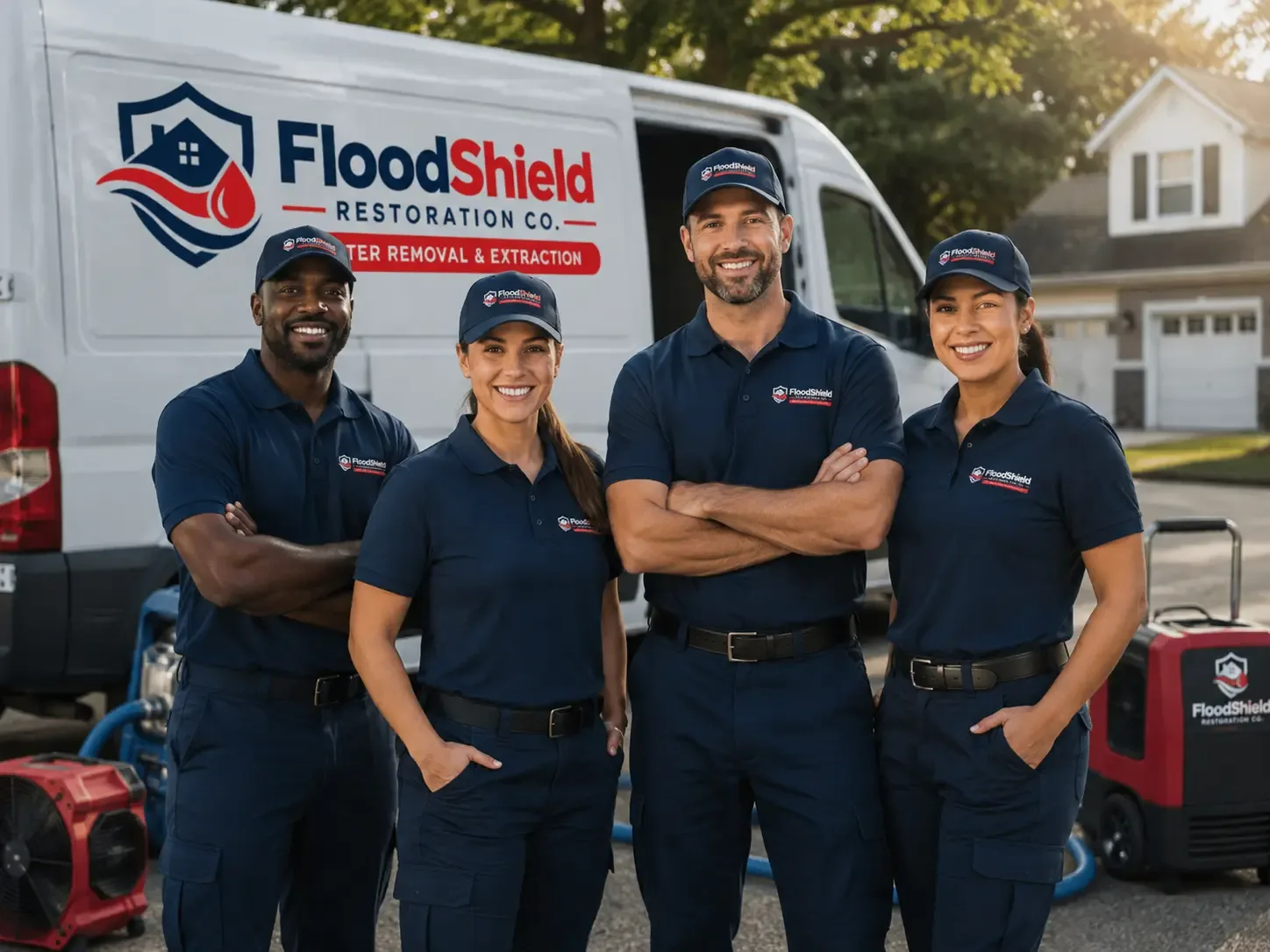 Flood Damage Restoration company in Manderson, SD